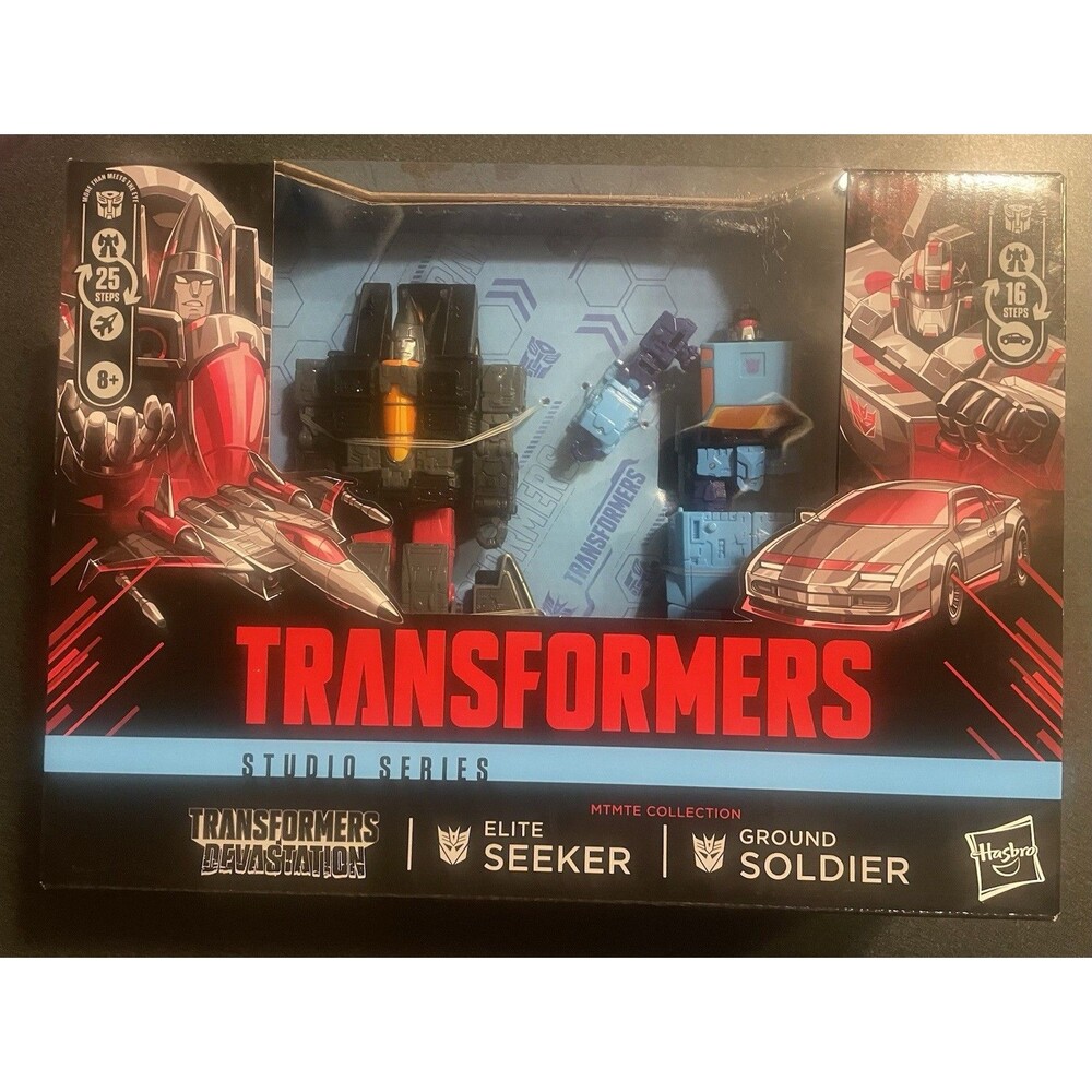 Elite Seeker & Ground Soldier Transformers Devastation Studio Figures Set 2025